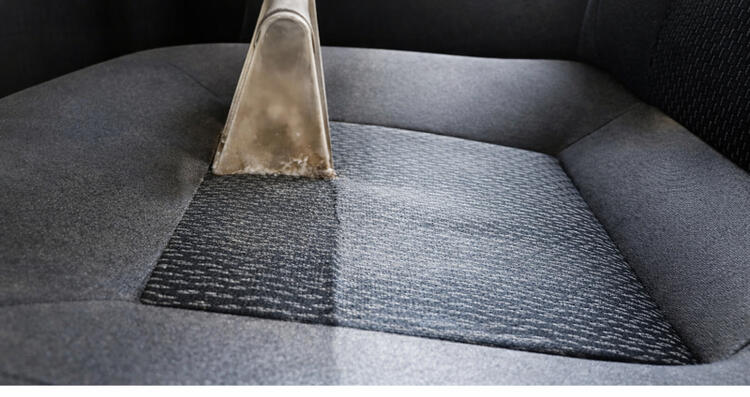 Professional car seat deep cleaning extraction